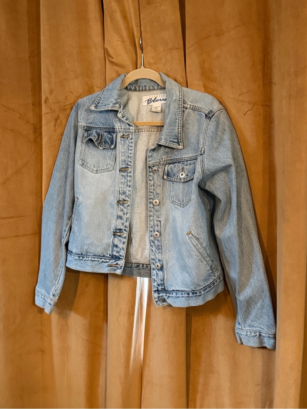 Express Light Blue Denim Jean Jacket